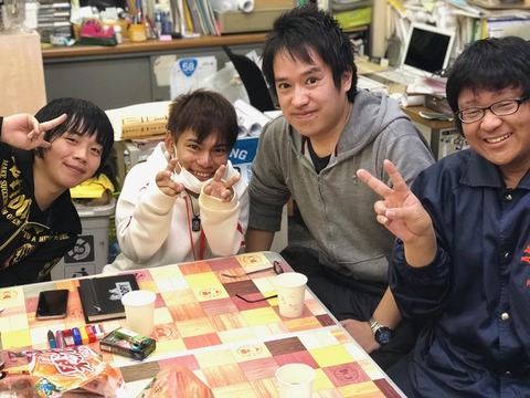 写真1 新劇団員