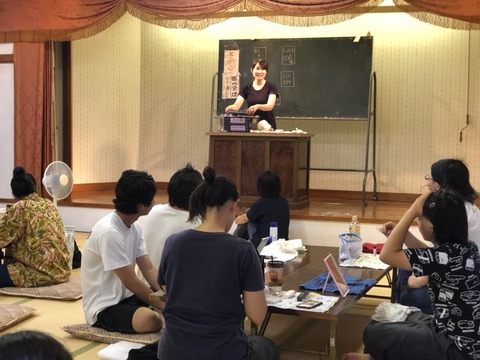 写真4 メイクワークショップ