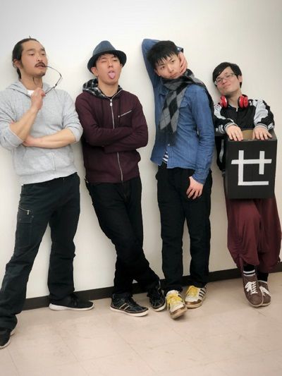 写真4 かっこつけ集合写真