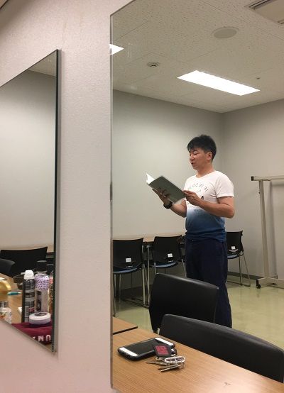写真7 楽屋