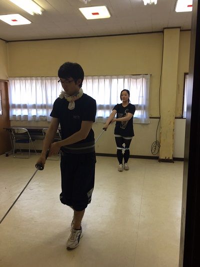 写真8 佳奈稽古