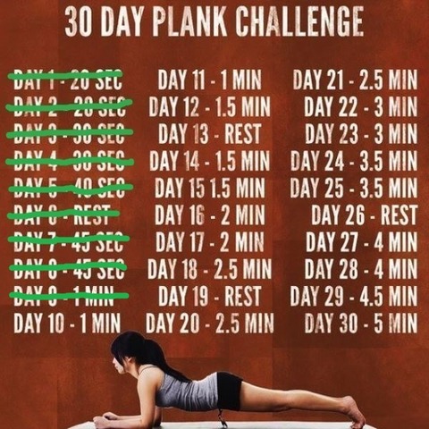 30-Day-Plank-Challenge