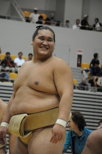照ノ富士笑顔