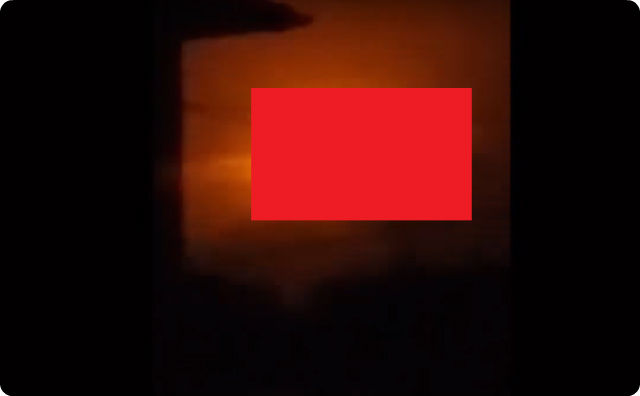 【※動画】え？中空に赤い光が浮かんでるんだが…これ何？