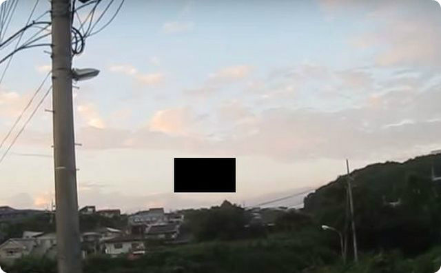 【動画】大阪で『鉄板のようなUFO』が目撃される