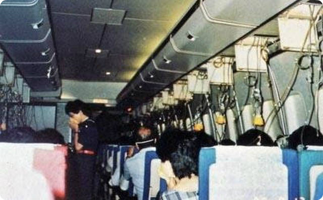 旅客機墜落の直前の写真