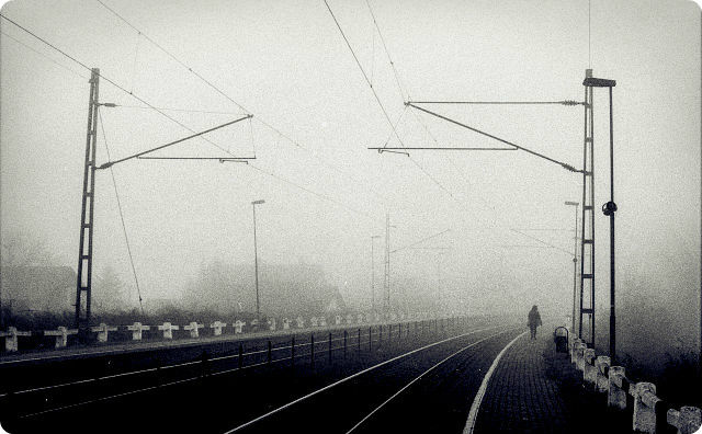 霧の駅