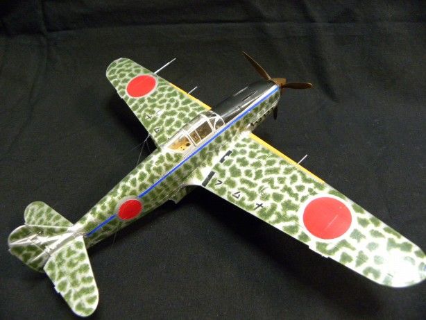 完成しました!!(ハセガワ1/48 飛燕I型丙) : つれづれプラモ製作記