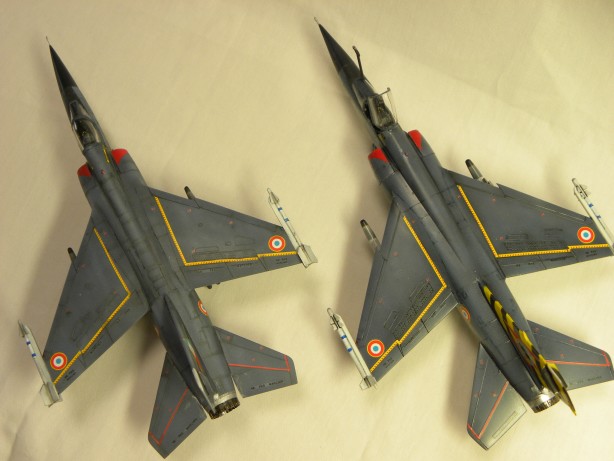完成(1/72ミラージュF.1C作り比べ) : つれづれプラモ製作記