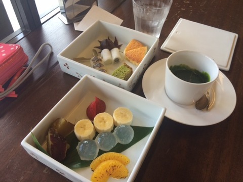 抹茶フォンデュ