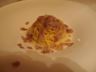 白トリュフパスタ