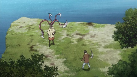 寄生獣 セイの格率 7話「暗夜行路」 250