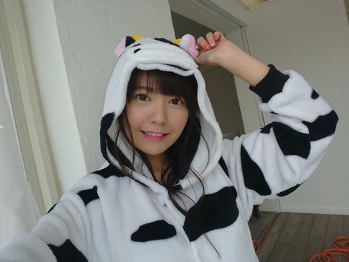 【画像】声優の竹達彩奈ちゃんが牛になっちゃった
