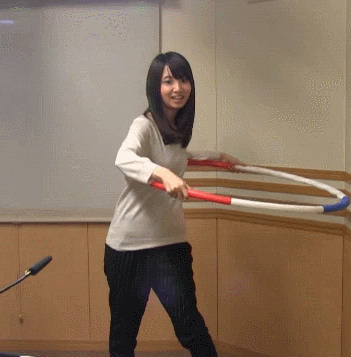 大久保瑠美ちゃんはフラフープしてるだけでも可愛いな