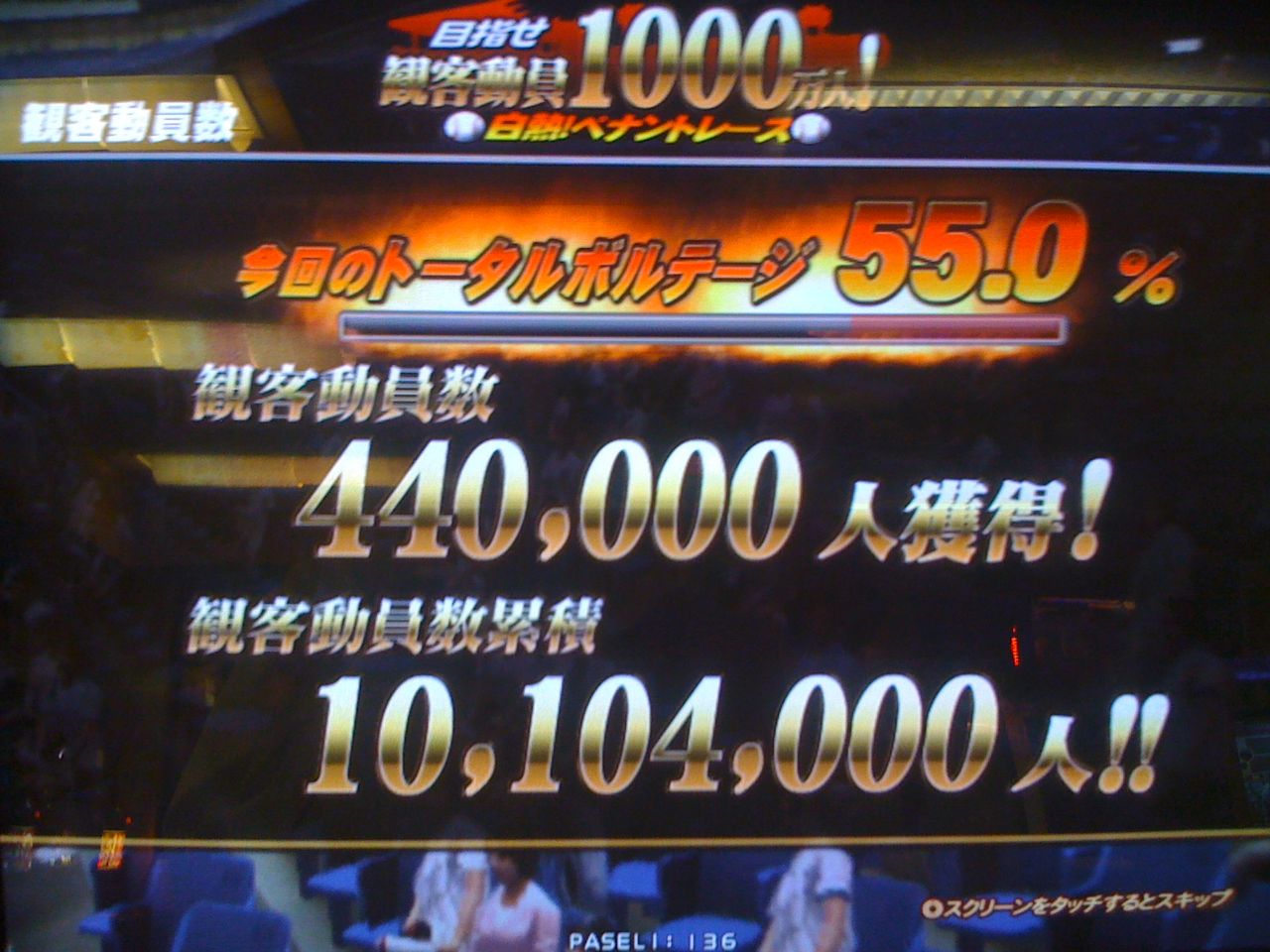 BBH2011目指せ観客動員1000万人！1000万人到達