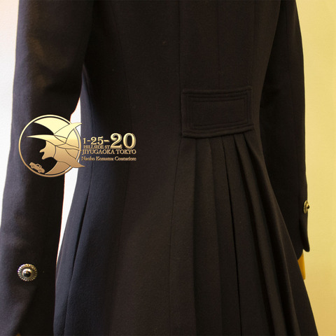 MASHA/N.komatsu バックプリーツコート