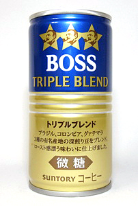 缶コーヒー ボス トリプルブレンド