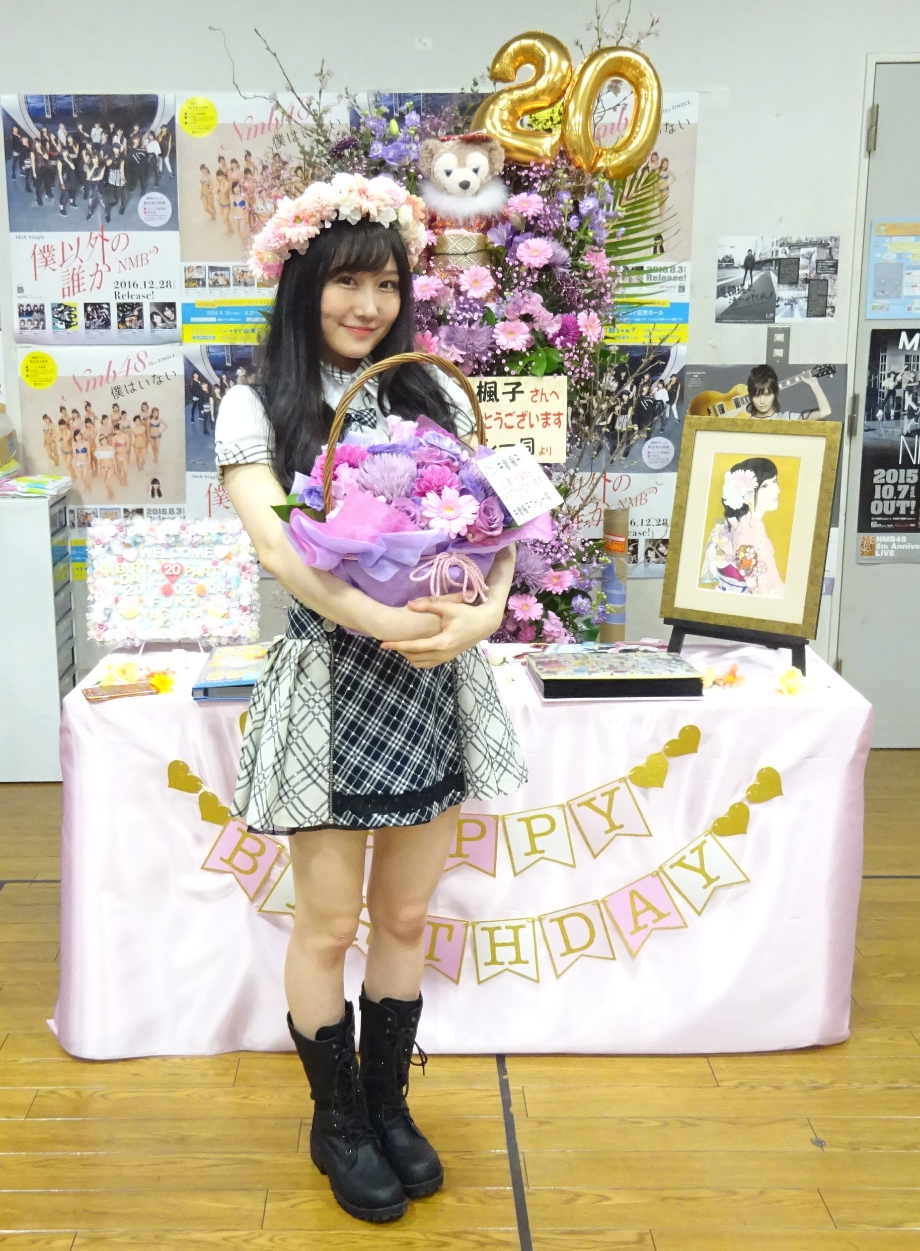 誕生日の日の矢倉楓子