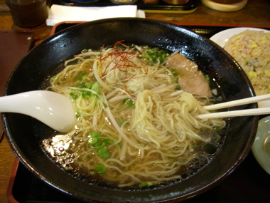 まぐろラーメン