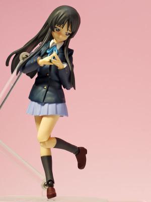 美品 けいおん figma フィギュア 秋山澪 制服Ver. 058 マックスファクトリー マックスファクトリー figma 058 けいおん! 秋山澪 制服ver