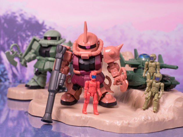 レビュー バンダイ食玩 機動戦士ガンダム マイクロウォーズ 第1