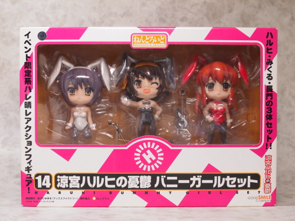 レビュー ねんどろいど 涼宮ハルヒの憂鬱 バニーガールセット
