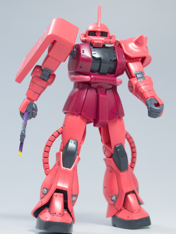 ガンプラ作ろう！日清 カップヌードル 1/200 シャア専用ザク（ノーマル