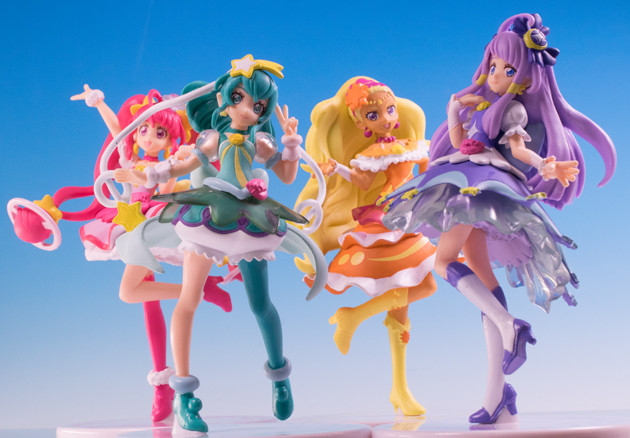 レビュー バンダイ食玩 スター トゥインクルプリキュア キューティーフィギュア1 キュアソレイユ キュアセレーネ ふぃぎゅる