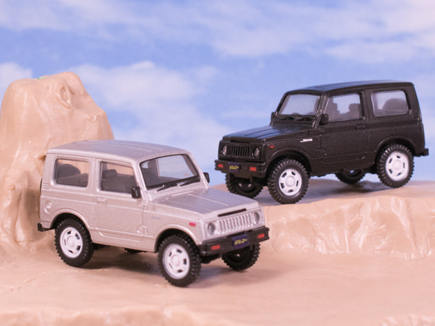 レビュー アオシマ カプセルトイ 1/64ジムニーコレクション SJ30