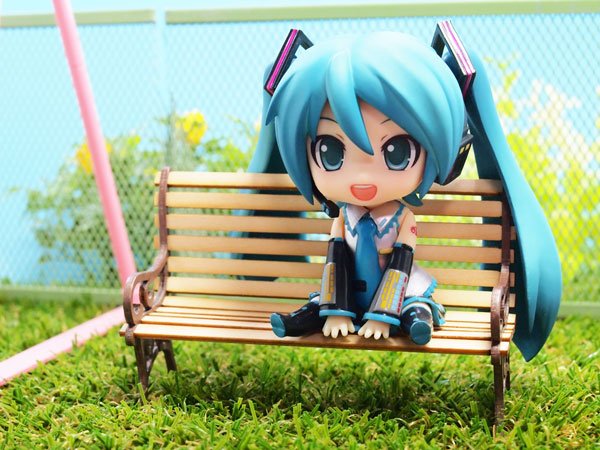 レビュー 本物の木のぬくもり「1/12 公園のベンチ」(コバーニ cobaanii
