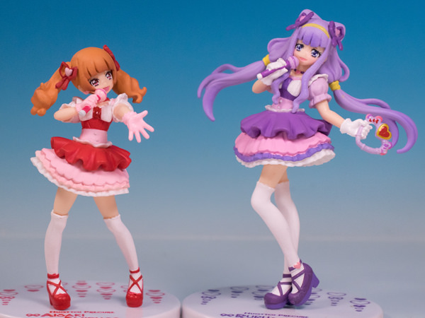 レビュー バンダイ食玩 Hugっと!プリキュア キューティーフィギュア3 愛崎えみる/ルールー・アムール : ふぃぎゅる！