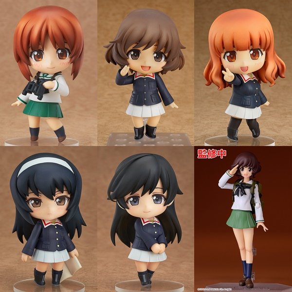 ねんどろいどもあT-34/85 冬季迷彩Ver.＆秋山優花里ガールズ