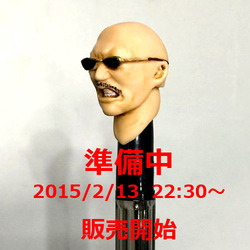 WF1/12限定マフィア梶田フィギュア再販に先駆けて、新たなヘッド
