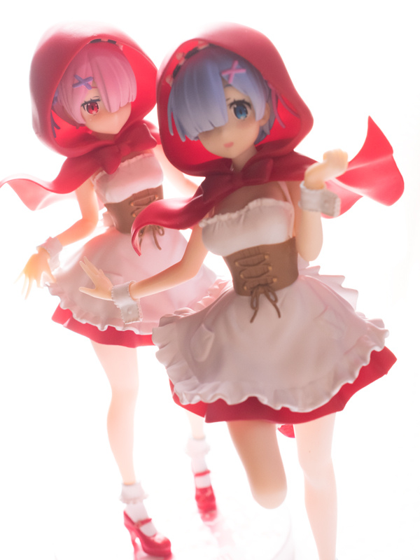 おもちゃのキャラクター フィギュア 赤と白 レビュー フリュープライズ Re：ゼロから始める異世界生活 SSS