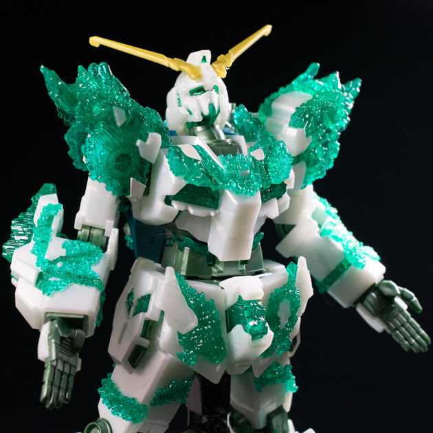 レビュー HGUC ガンダムベース限定 ユニコーンガンダム（光の結晶体