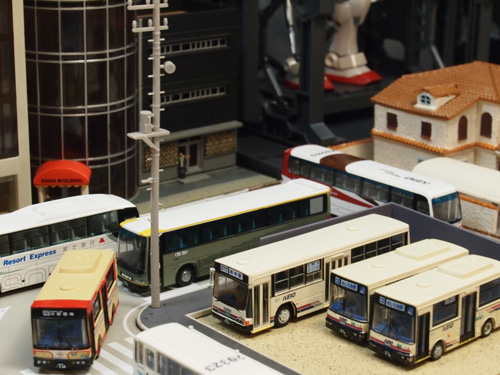 東京駅日本橋口 ジオラマのみ Nゲージサイズ 1/150 バスコレ用