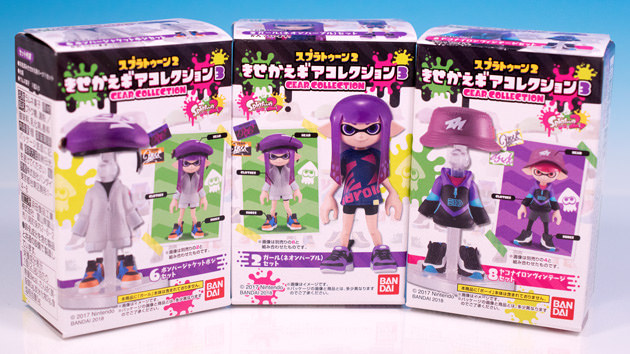 日本直販オンライン スプラトゥーン2 きせかえギアコレクション 8種