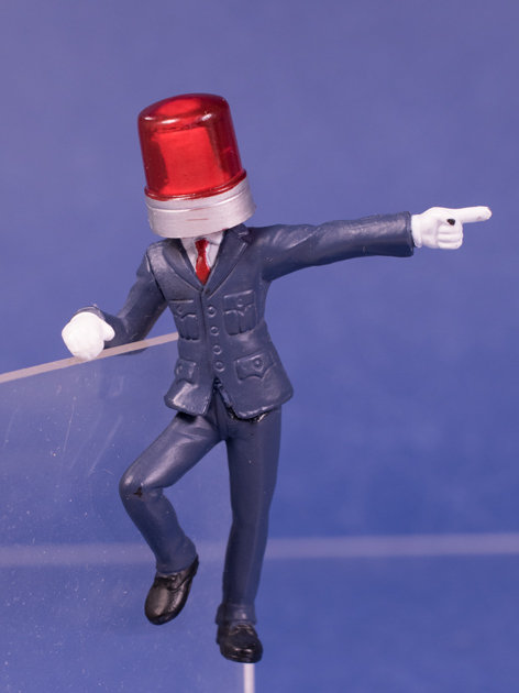 ちょこっとレビュー バンダイガシャポン「机の上のNOMORE映画泥棒