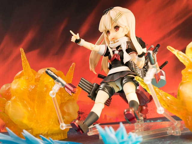 艦これ 夕立改ニ パルフォム りゅんりゅん亭 艦隊これくしょん フィギュア レビュー ファットカンパニー パルフォム 艦これ 夕立改二 その1