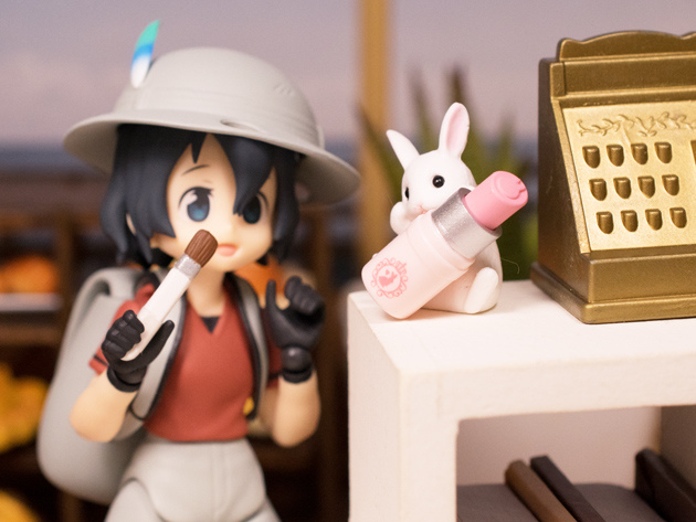 ちょこっとレビュー エポック「お化粧うさぎ」と「スプーンうさぎ