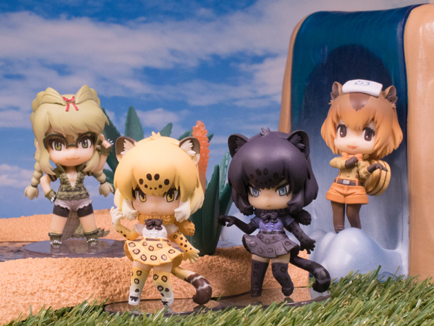 レビュー カプセルQ キャラクターズ けものフレンズ デフォルメ