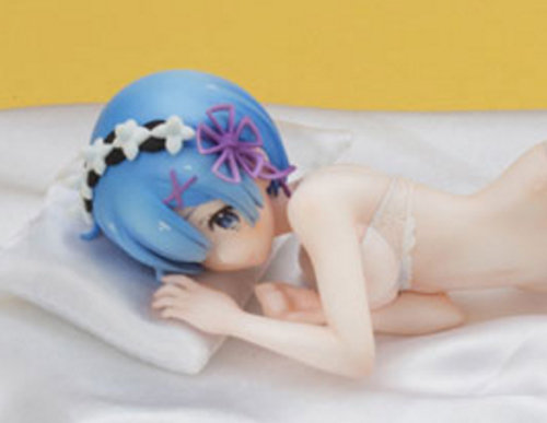 週末巡回 リゼロ「レム添い寝Ver.フィギュア」予約開始 ガンプラ