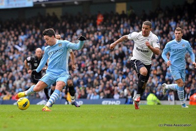 20120222 vs Spurs Nasri