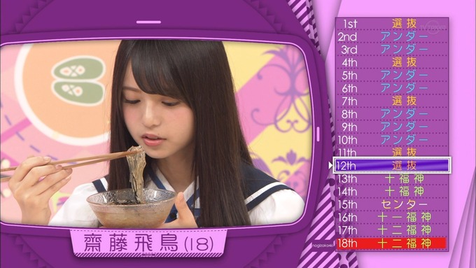 乃木坂工事中 18thシングル選抜 齋藤飛鳥 (7)