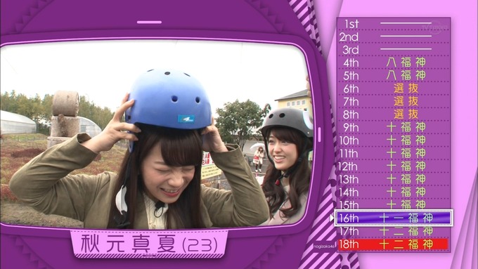 乃木坂工事中 18thシングル選抜 秋元真夏 (10)