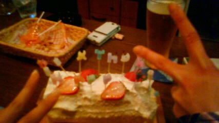 写真ケーキ