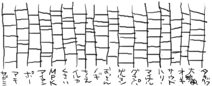 あみだ