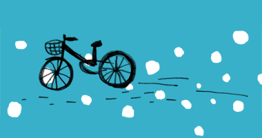 自転車のエ