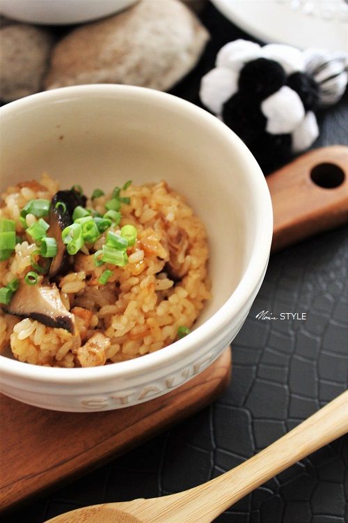 料理・・・キノコの炊き込みご飯2