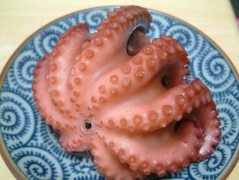 ゆでタコ